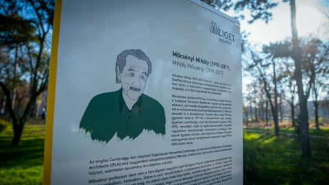 The botanical garden, another adventure park for dogs and a two-kilometre circular running track have been completed in the City Park