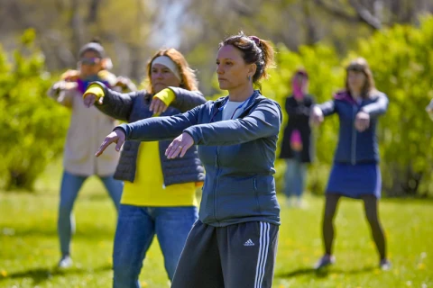 Tai Chi nap a Ligetben – Sifu Kovács Lászlóval