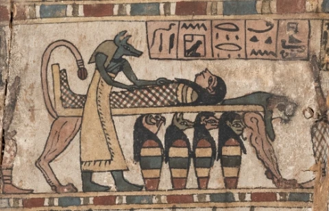 Egyiptomi mítoszok nyomában tárlatvezetés