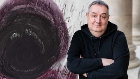 Rockenbauer Zoltán nyitó kurátori tárlatvezetése Šwierkiewicz Róbert kiállításán