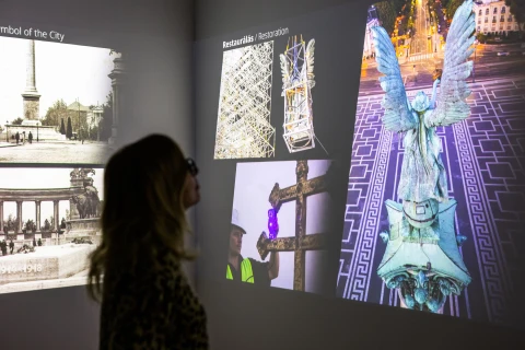 The Guardian Angel of Hungary – Gabriel’s Statue at Heroes’ Square