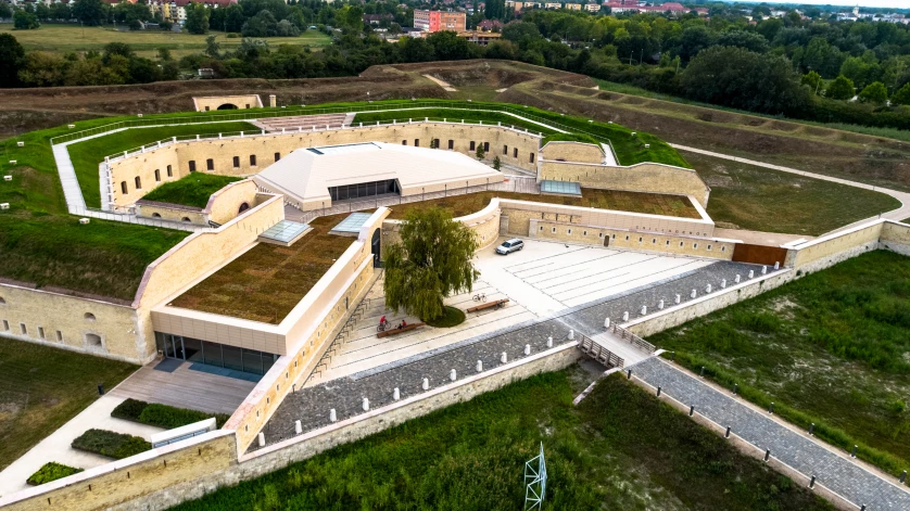 The renovation and expansion of the Komárom Star Fortress has been completed