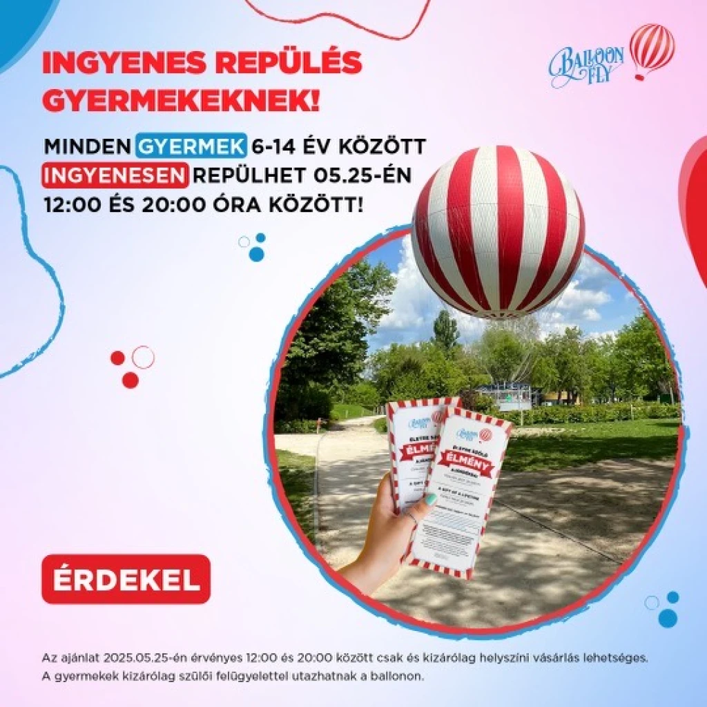 Gyereknapi ingyenes ballonozás gyerekeknek