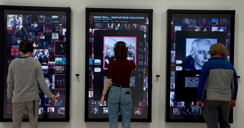 Magic Wall a Magyar Zene Házában