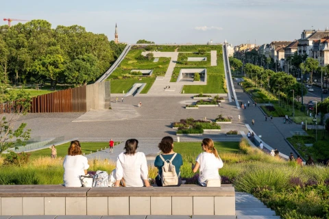 Néprajzi Múzeum tetőkert