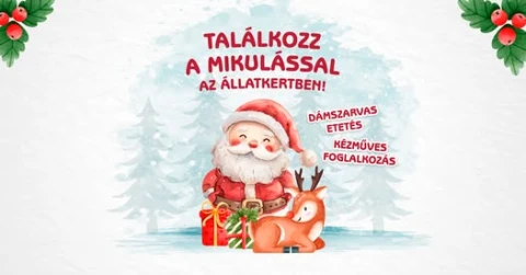 Mikulás a Fővárosi Állat- és Növénykertben!