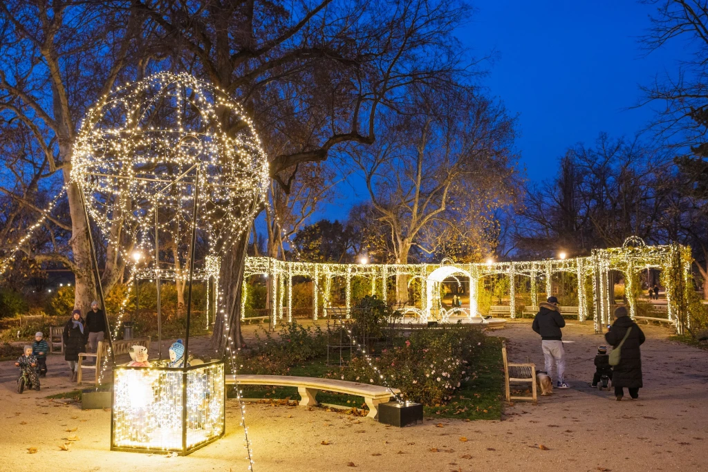Fények kertje a Ligetben - ingyenes