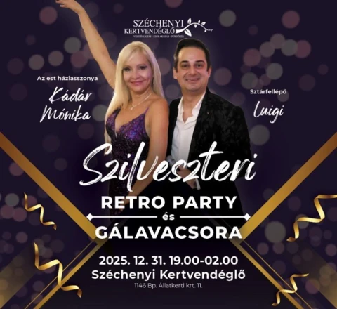 Szilveszteri Retroparty és Gálavacsora