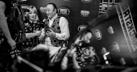 György Korda György/Klári Balázs onstage/backstage - Pop Up Exhibition Opening