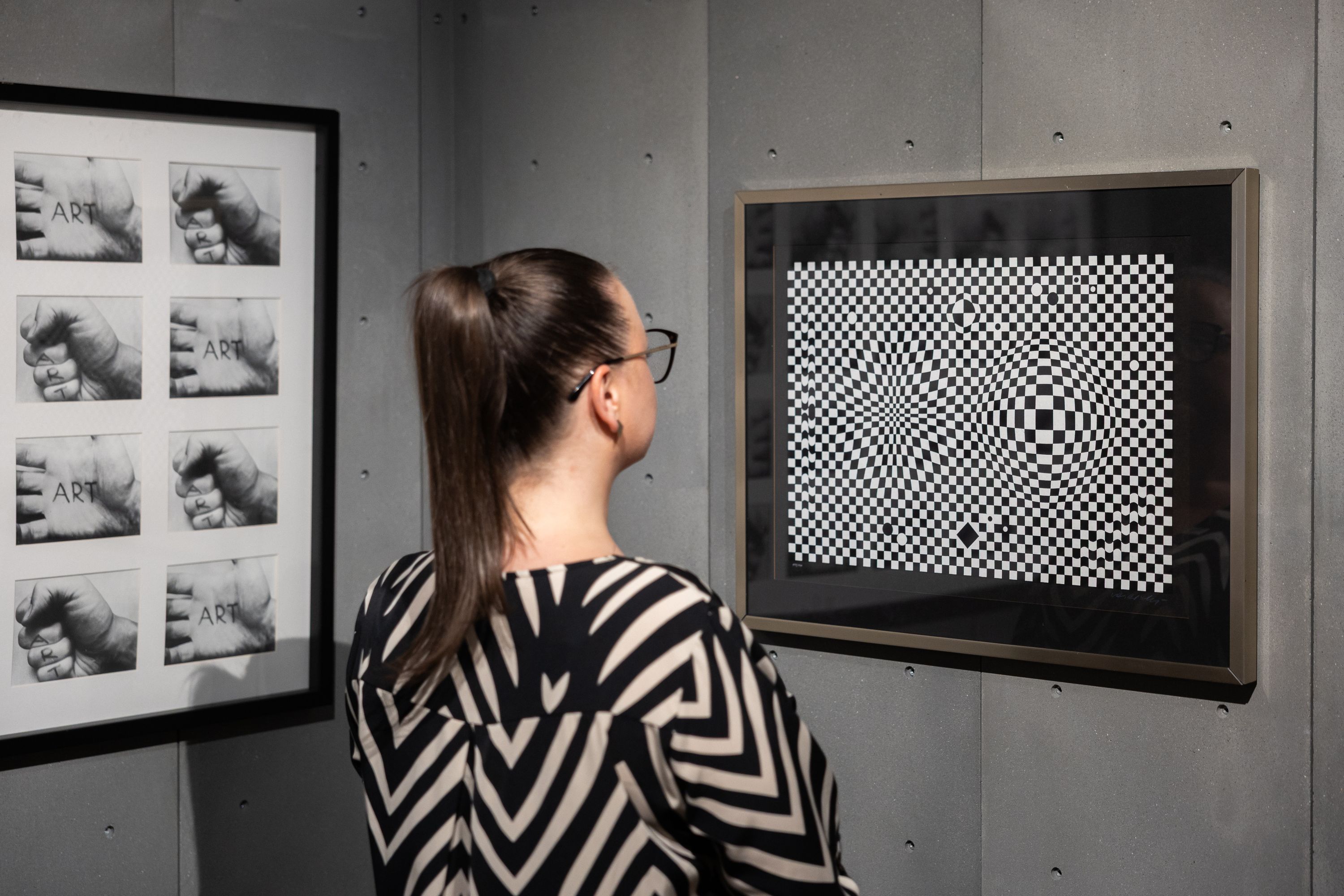 Vasarely - Don't go home!