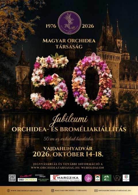 Jubileumi Orchidea- és broméliakiállítás