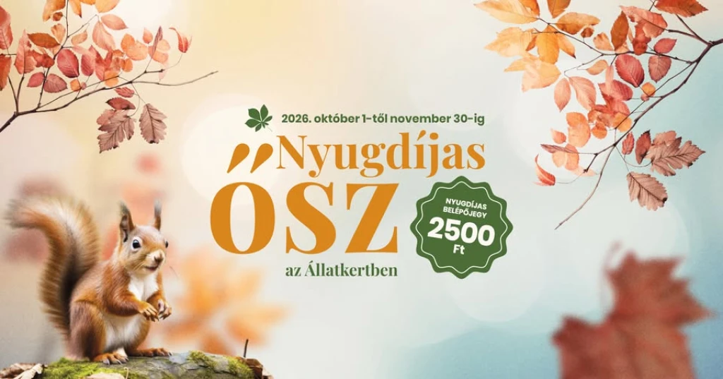 Nyugdíjas ősz az Állatkertben