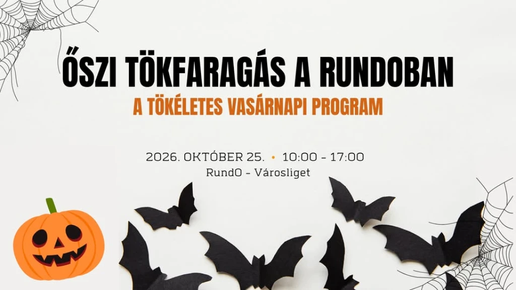 Őszi tökfaragás a RundO-ban