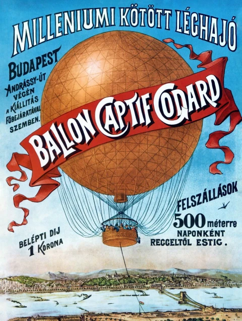 Balloon fly milleniumi poszter