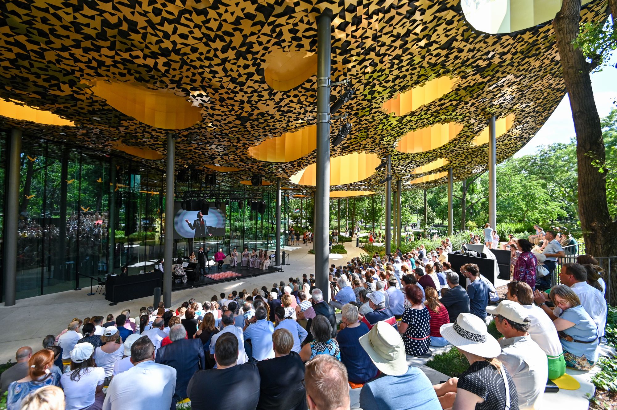 Outdoor stage