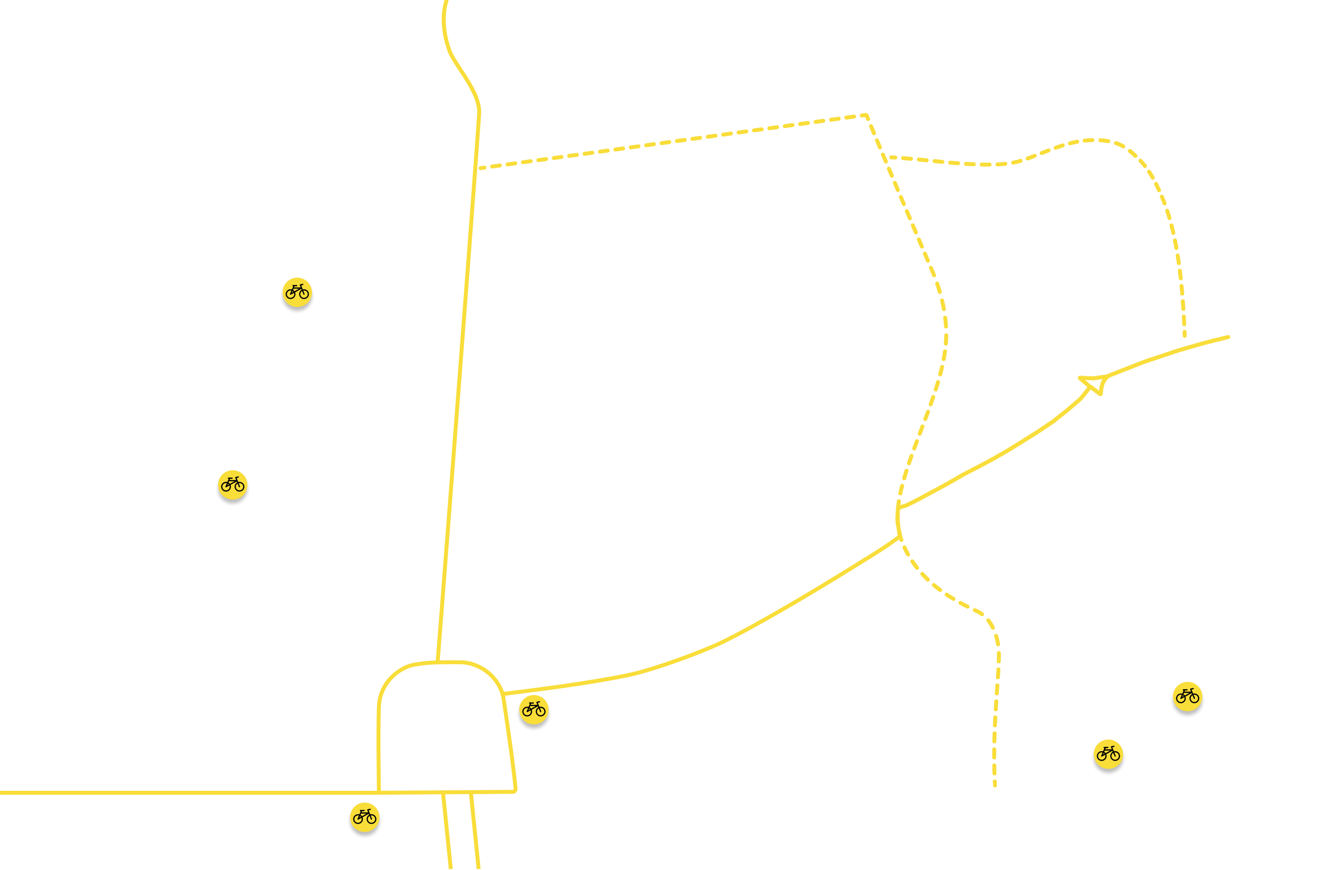 Kerékpáros közlekedés térkép